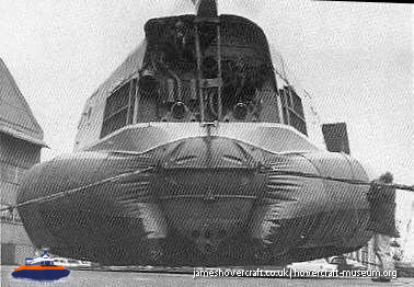 SRN2 with Westland -  (credit: The <a href='http://www.hovercraft-museum.org/' target='_blank'>Hovercraft Museum Trust</a>).